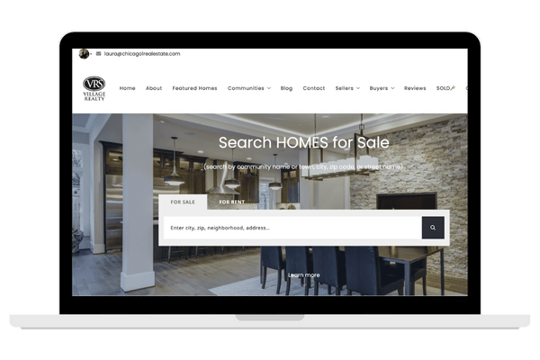 Chicago 1 Real Estate website