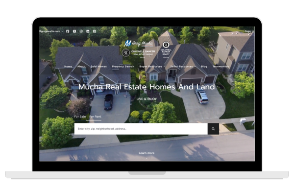 GREG MUCHA REAL ESTATE WEBSITE