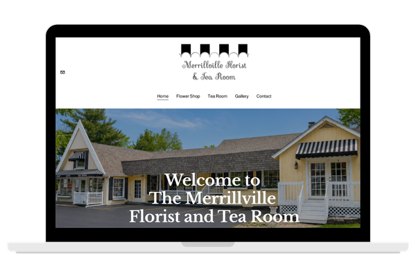 Merrillville Florist and Tea Room Website